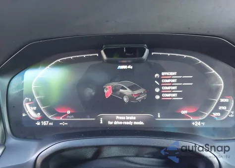 2022 BMW M4 Competition xDrive z USA, uszkodzony, nr VIN WBS43AZ02NCK48394